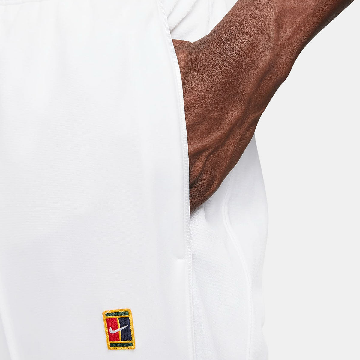 Nike Men's Heritage Suit Pant (White) - RacquetGuys.ca
