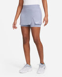 Nike Women's Dri-FIT Victory Stretch Skirt (Indigo Haze/White) - RacquetGuys.ca