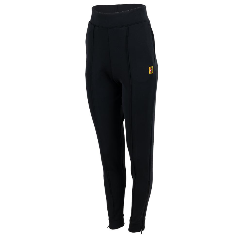 Nike Women's Dri-FIT Heritage Knit Pants (Black) - RacquetGuys.ca