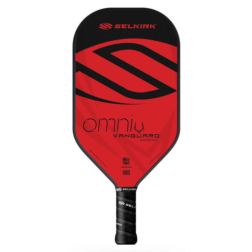 Selkirk Vanguard Hybrid Omni Lightweight (Crimson Black) - RacquetGuys.ca