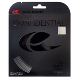 Solinco Confidential 17 Tennis String (Grey) - RacquetGuys.ca