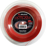 Solinco Outlast 16L Tennis String Reel (Red) - RacquetGuys.ca
