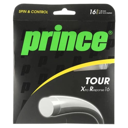 Prince Tour Xtra Response 16 Tennis String (Silver) - RacquetGuys.ca