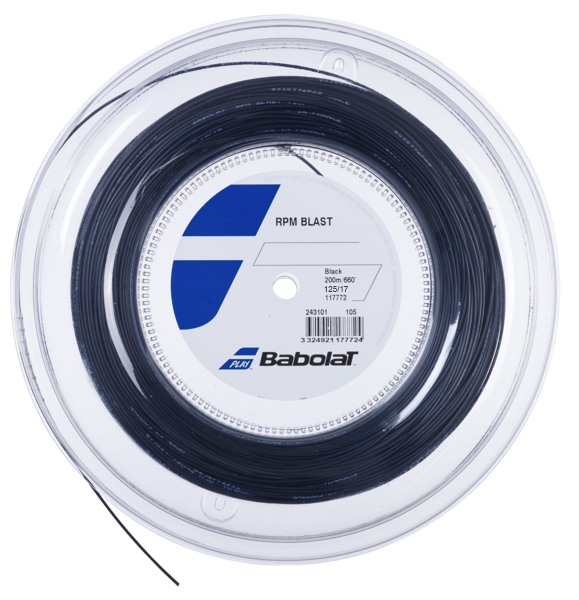 Babolat RPM Blast 17 Tennis String Reel (Black) - RacquetGuys.ca