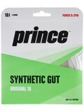 Prince Synthetic Gut 16/1.30 Original Tennis String (White)