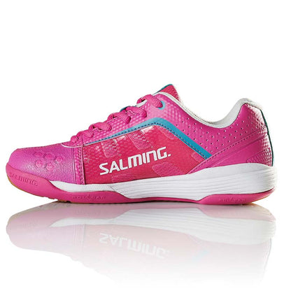 Salming Adder Women's Indoor Court Shoe (Pink) - RacquetGuys.ca