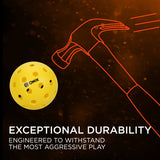 ONIX Pure 2 Outdoor Pickleball Single Ball (Yellow) - RacquetGuys.ca