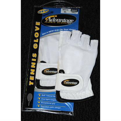 Advantage Tennis Glove Half Finger Right Mens - RacquetGuys.ca