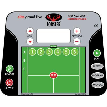 Lobster Elite Grand V Limited Edition Portable Ball Machine - RacquetGuys.ca