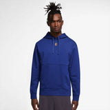 Nike Men's Fleece Heritage Tennis Hoodie (Blue)