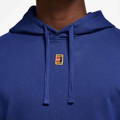 Nike Men's Fleece Heritage Tennis Hoodie (Blue) - RacquetGuys.ca
