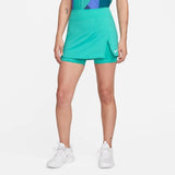 Nike Women's Dri-FIT Victory Stretch Skirt (Washed Teal/White)