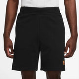 Nike Men's Dri-FIT Fleece Heritage Shorts (Black)