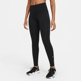 Nike Women's Dri-FIT One Women's Mid-Rise Tight (Black/White)