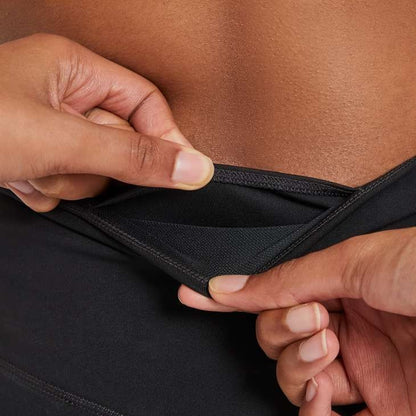 Nike Women's Dri-FIT One Women's Mid-Rise Tight (Black/White) - RacquetGuys.ca