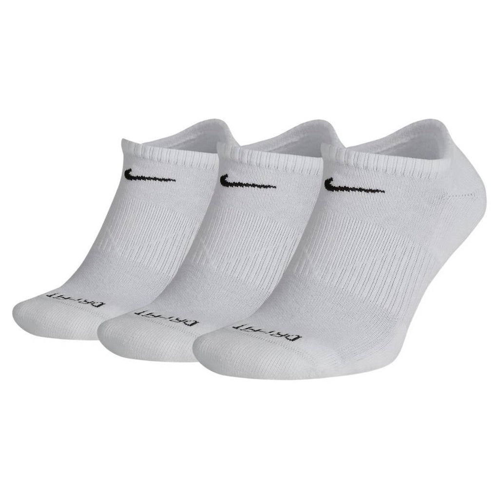 Nike Everyday Plus Cushioned Low-Cut Socks 3 Pack (White