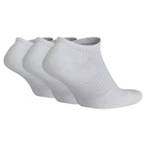 Nike Everyday Plus Cushioned Low-Cut Socks (White) - RacquetGuys.ca
