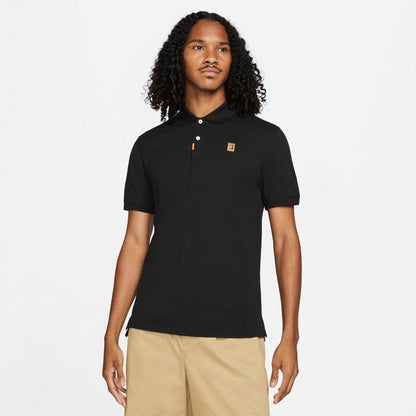 Nike Men's Dri-FIT Slim-Fit NYC Slam Polo (Black) - RacquetGuys.ca