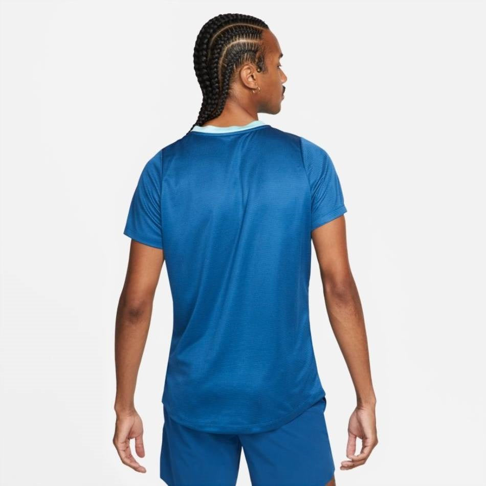 Nike Men's Rafa Dri-FIT Challenger Top (Blue) - RacquetGuys.ca