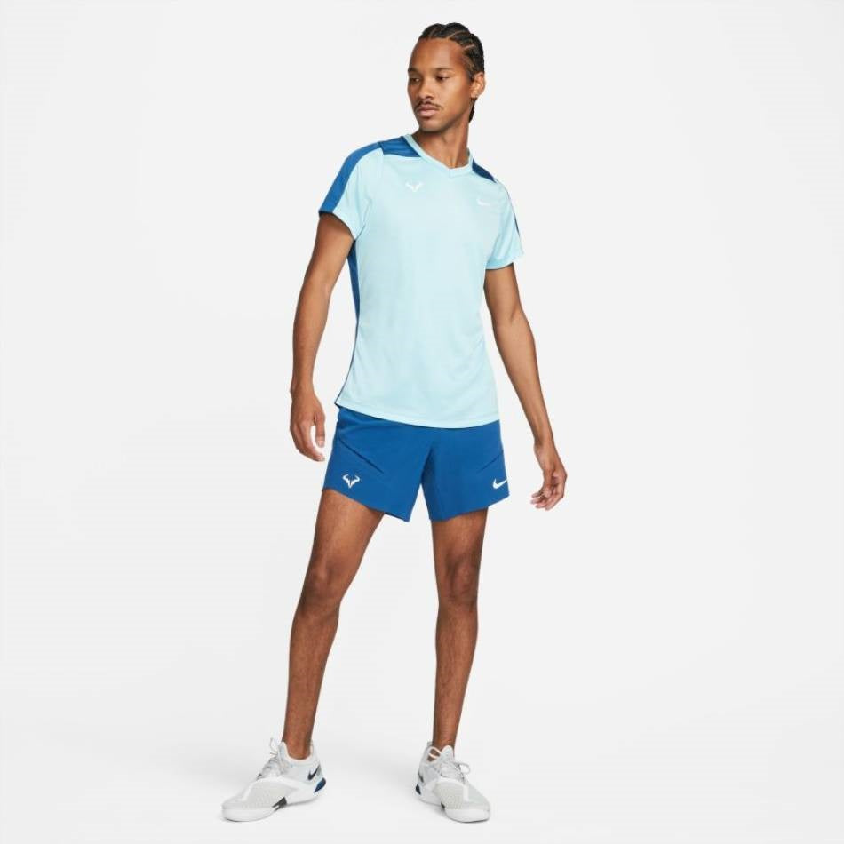 Nike Men's Rafa Dri-FIT Challenger Top (Blue) - RacquetGuys.ca