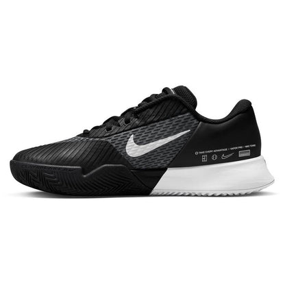 Nike Zoom Vapor Pro 2 Clay Women's Tennis Shoe (Black/White) - RacquetGuys.ca