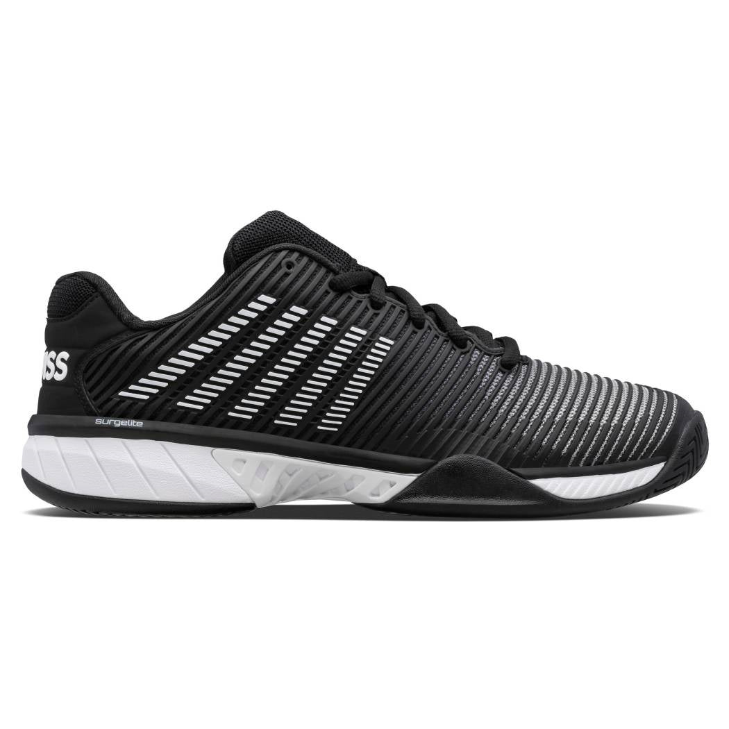 K-Swiss Hypercourt Express 2 Men's Tennis Shoe (Black/White) - RacquetGuys.ca