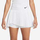 Nike Women's Dri-Fit Advantage Pleated Skirt (White/Black)