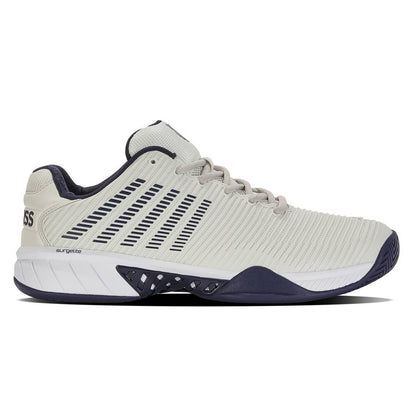 K-Swiss Hypercourt Express 2 Men's Tennis Shoe (Gray/White) - RacquetGuys.ca