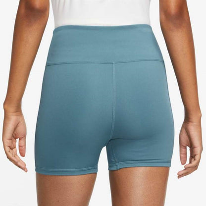 Nike Women's Dri-FIT Advantage High Rise 4-inch Short (Blue) - RacquetGuys.ca