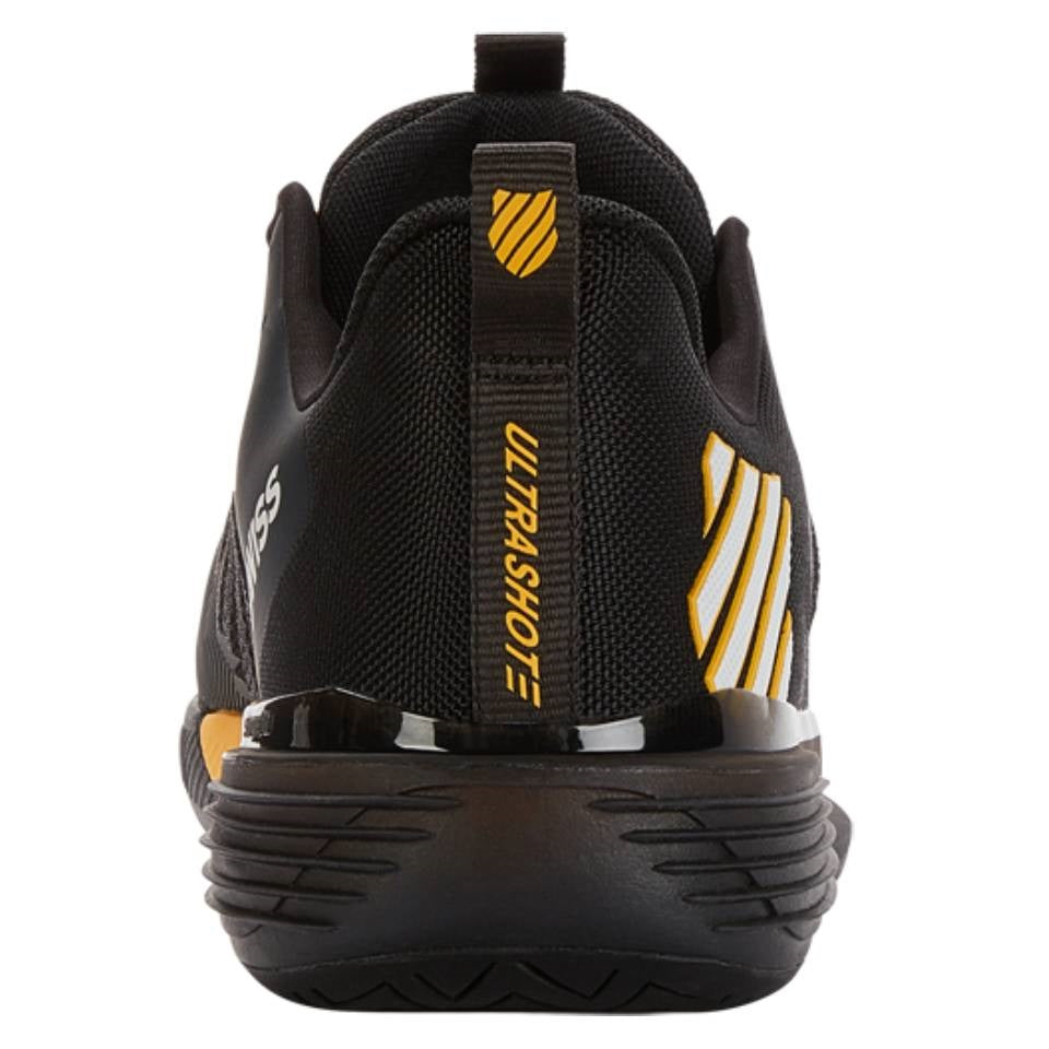 K-Swiss Ultrashot 3 Men's Tennis Shoe (Black/Yellow) – RacquetGuys.ca