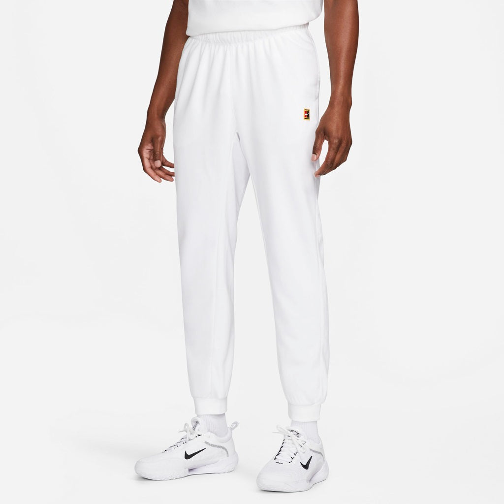 Nike Men s Court Dri FIT Heritage Fleece Pants White