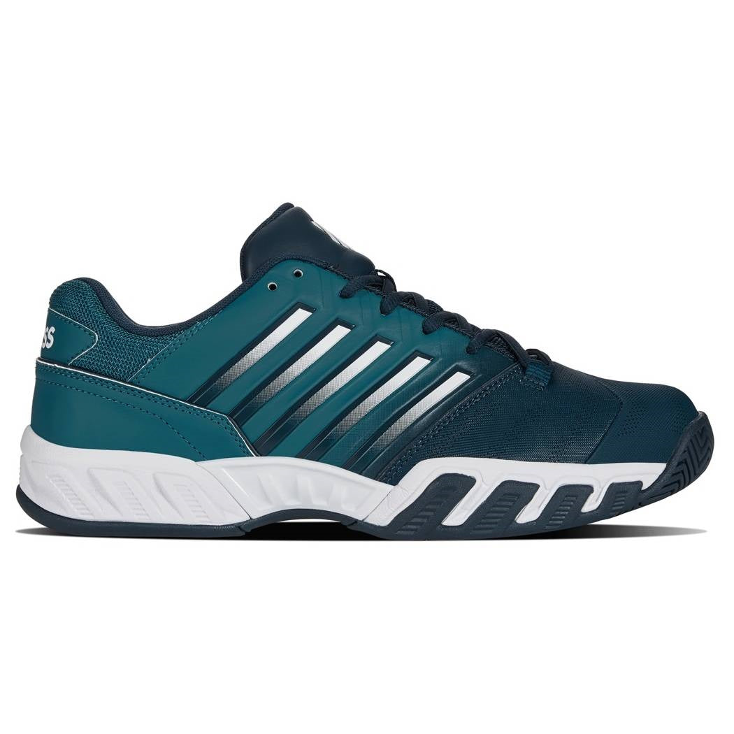 K-Swiss Bigshot Light 4 Men's Tennis shoe (Reflecting Pond/Colonial Blue/White) - RacquetGuys.ca
