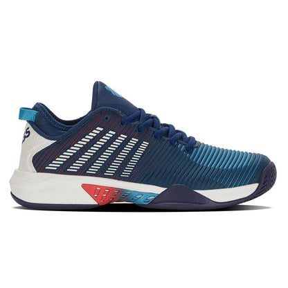 K-Swiss Hypercourt Supreme Men's Tennis Shoe (Blue) - RacquetGuys.ca