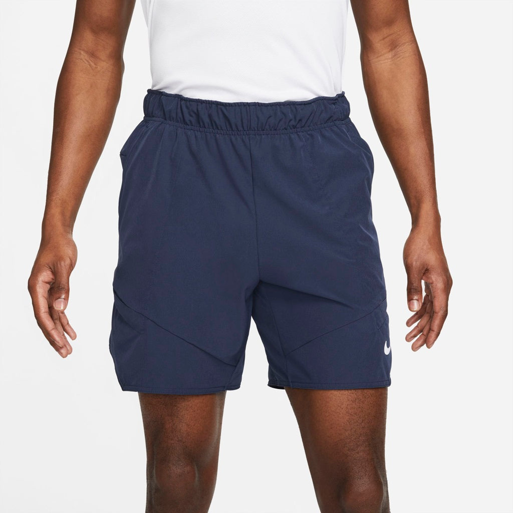 Nike Mens Dri-FIT Advantage Shorts 7-Inch (Obsidian/White) - RacquetGuys.ca