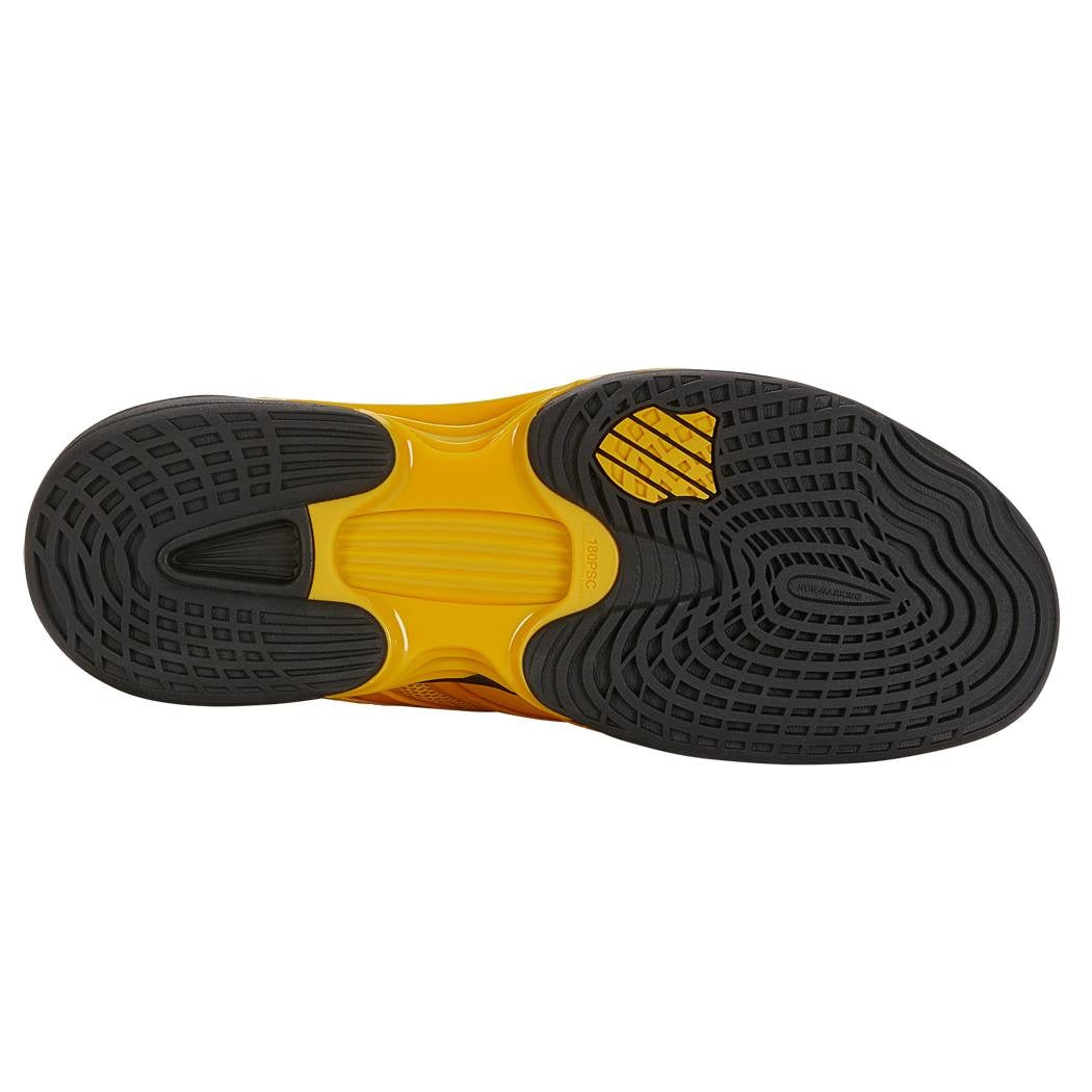 K-Swiss SpeedTrac Men's Tennis shoe (Yellow/Black) - RacquetGuys.ca