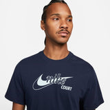 Nike Men's Dri-FIT Swoosh Top (Obsidian/Mint Foam) - RacquetGuys.ca