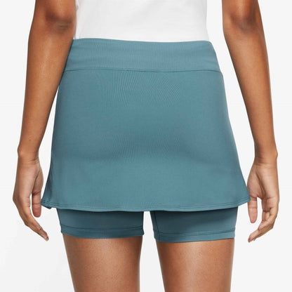 Nike Women's Court Dri-Fit Victory Skirt (Blue/White) - RacquetGuys.ca