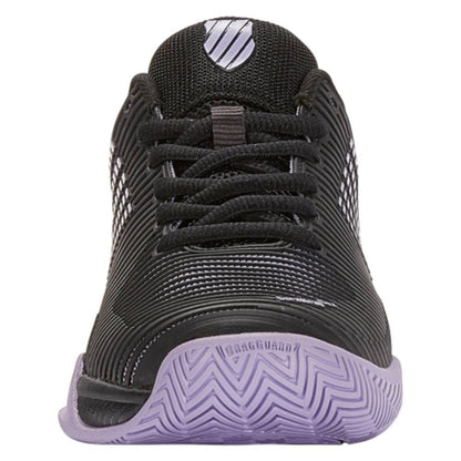 K-Swiss Hypercourt Express 2 Women's Tennis Shoe (Black/Purple) - RacquetGuys.ca