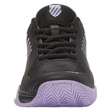 K-Swiss Hypercourt Express 2 Women's Tennis Shoe (Black/Purple) - RacquetGuys.ca