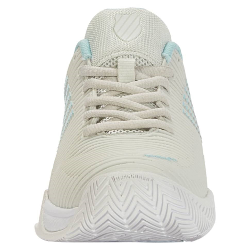 K-Swiss Hypercourt Express 2 Wide Women's Tennis Shoe (Gray/White) - RacquetGuys.ca