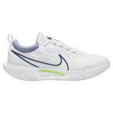 NikeCourt Zoom Pro Men's Tennis Shoe (White/Mystic Navy)