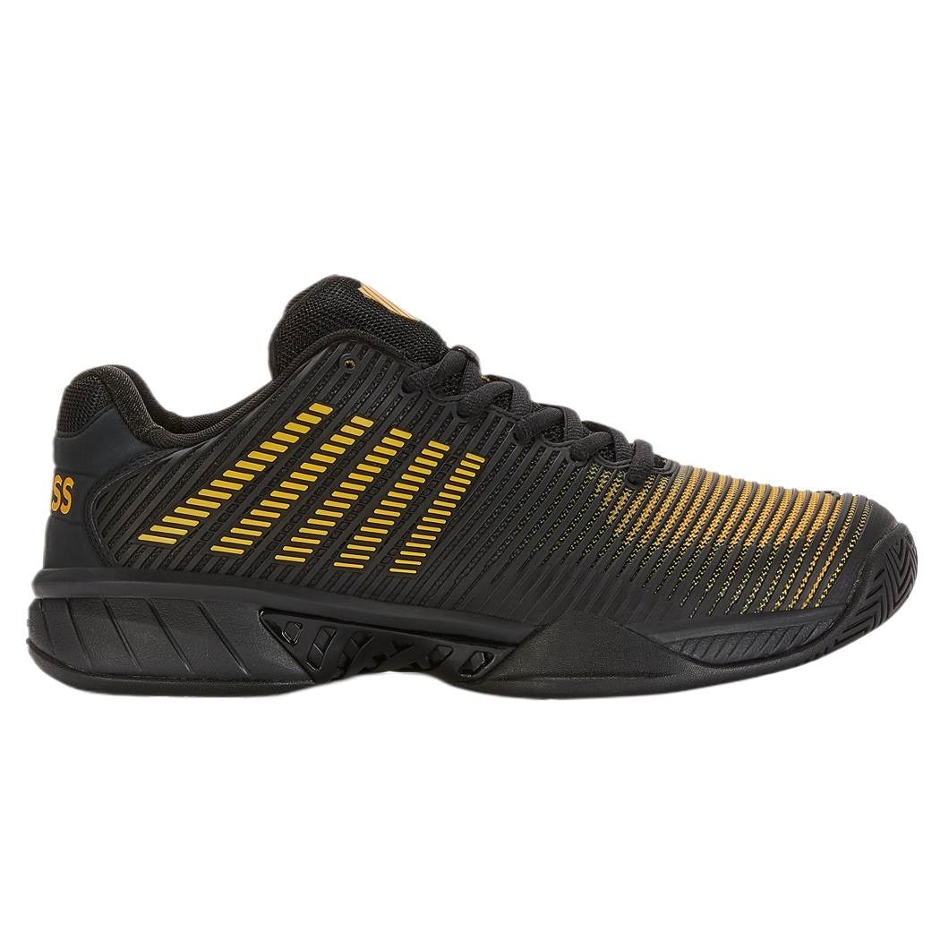 K-Swiss Hypercourt Express 2 Men's Tennis shoe (Black/Yellow) - RacquetGuys.ca