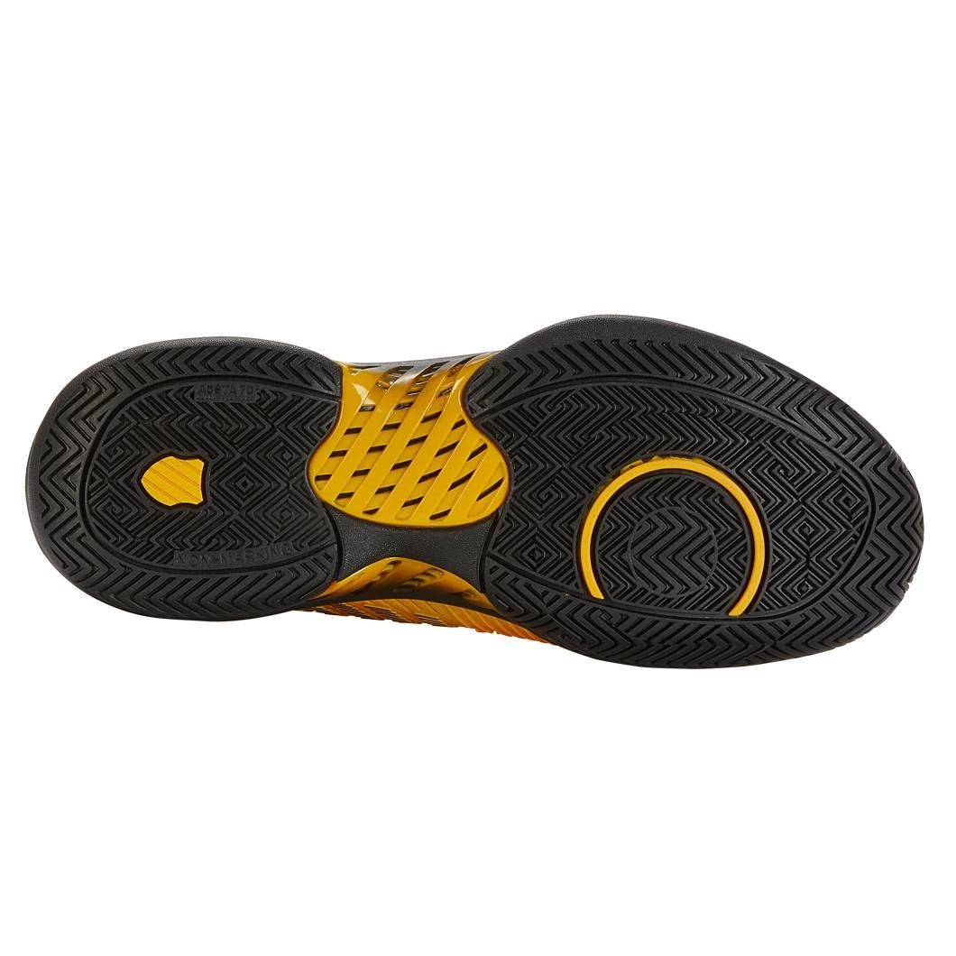 K-Swiss Hypercourt Supreme Men's Tennis Shoe (Yellow/Black) - RacquetGuys.ca