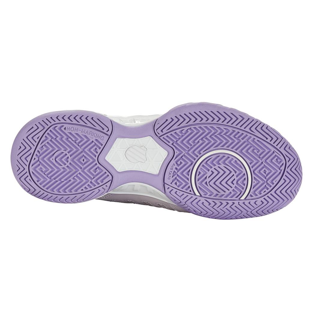 K-Swiss Bigshot Light 4 Women's Tennis Shoe (Raindrops/White) - RacquetGuys.ca