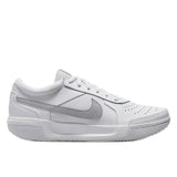 Nike Zoom Court Lite 3 Women's Tennis Shoe (White/Silver)