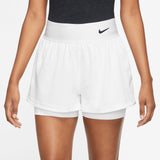 Nike Women's Dri-Fit  Advantage Short (White/Black)