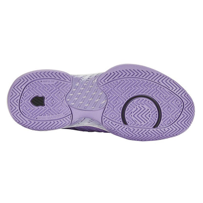K-Swiss Hypercourt Supreme Women's Tennis Shoe (Purple/Black) - RacquetGuys.ca