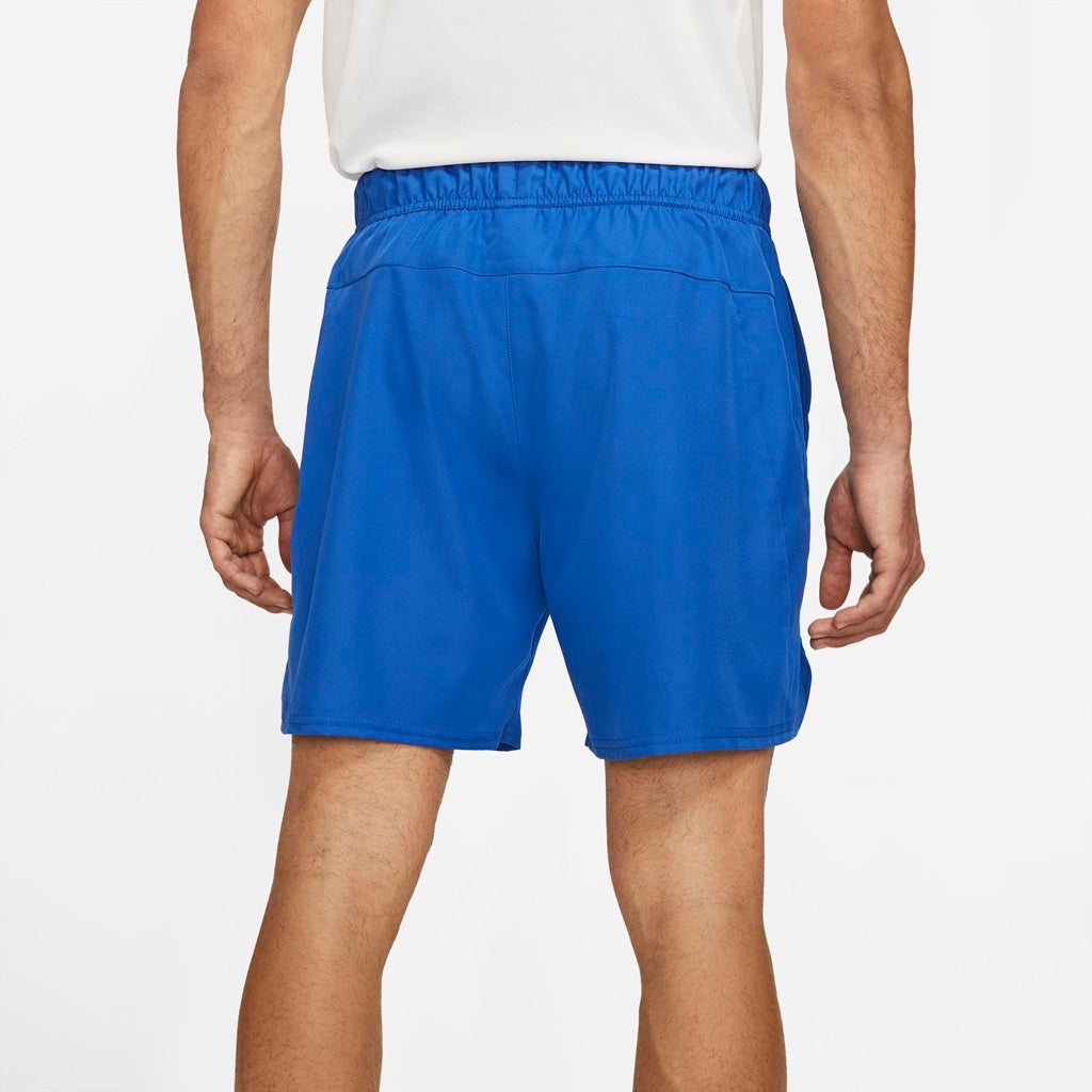 Nike Men's Dri-FIT Victory 7-Inch Shorts (Blue/White)