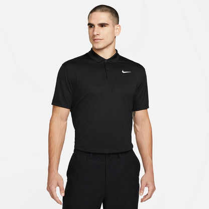 Nike Men's Dri-FIT Polo (Black) - RacquetGuys.ca