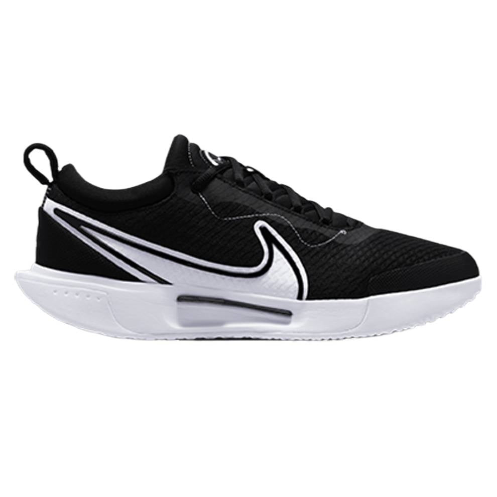 Nike black and white zoom best sale